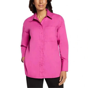 Banana Republic Ladies' Button Front Shirt Large